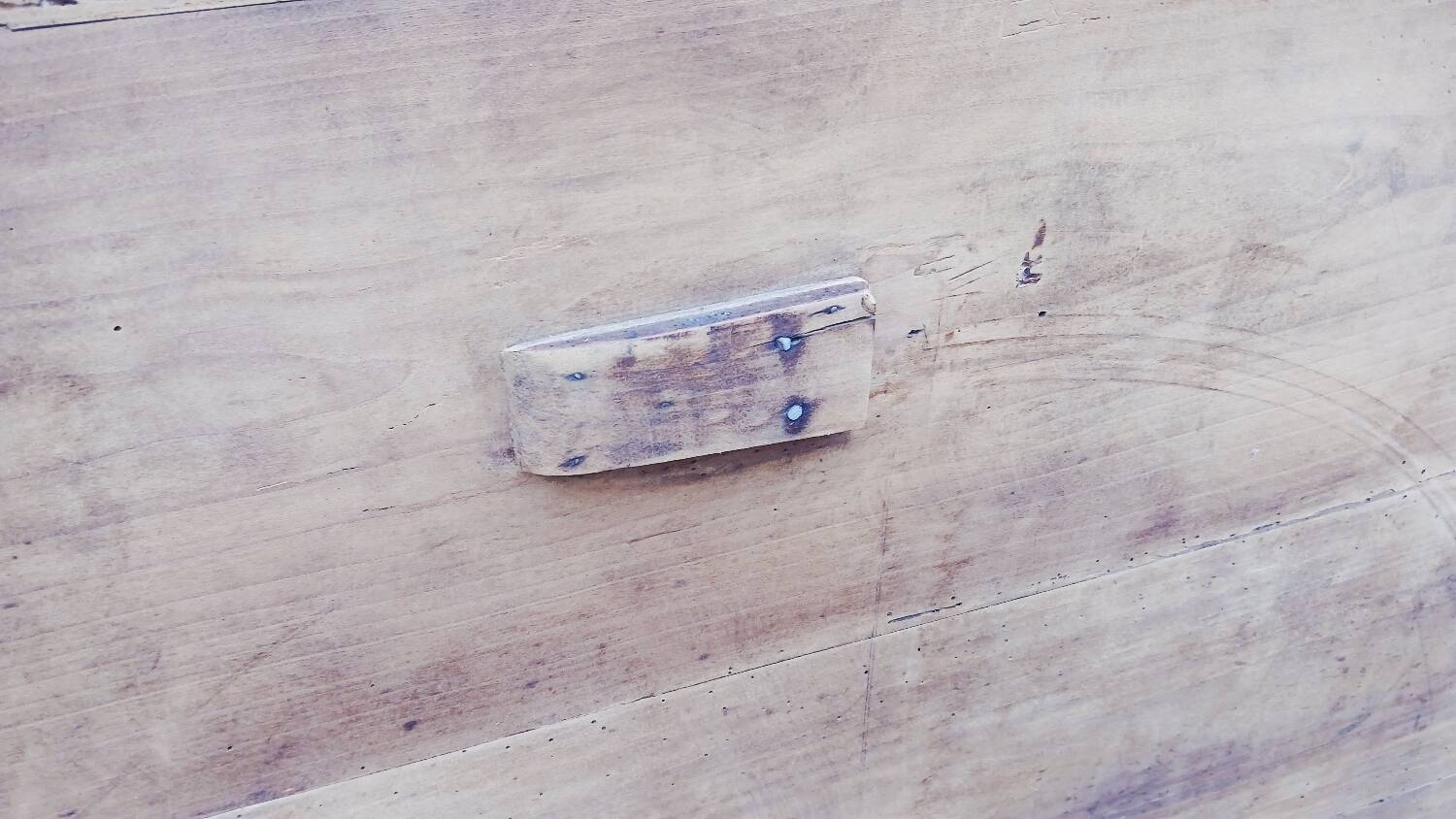 Cherry wood harvest table