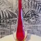 Murano Sommerso Flavio Poli drop vase