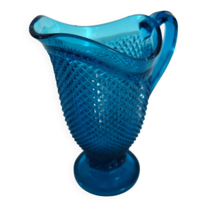 Pichet bleu en verre
