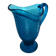 Vintage cut glass blue pitcher