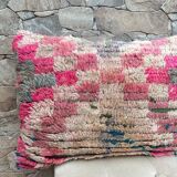 Magnifique coussin Kilim berbère vintage du Maroc