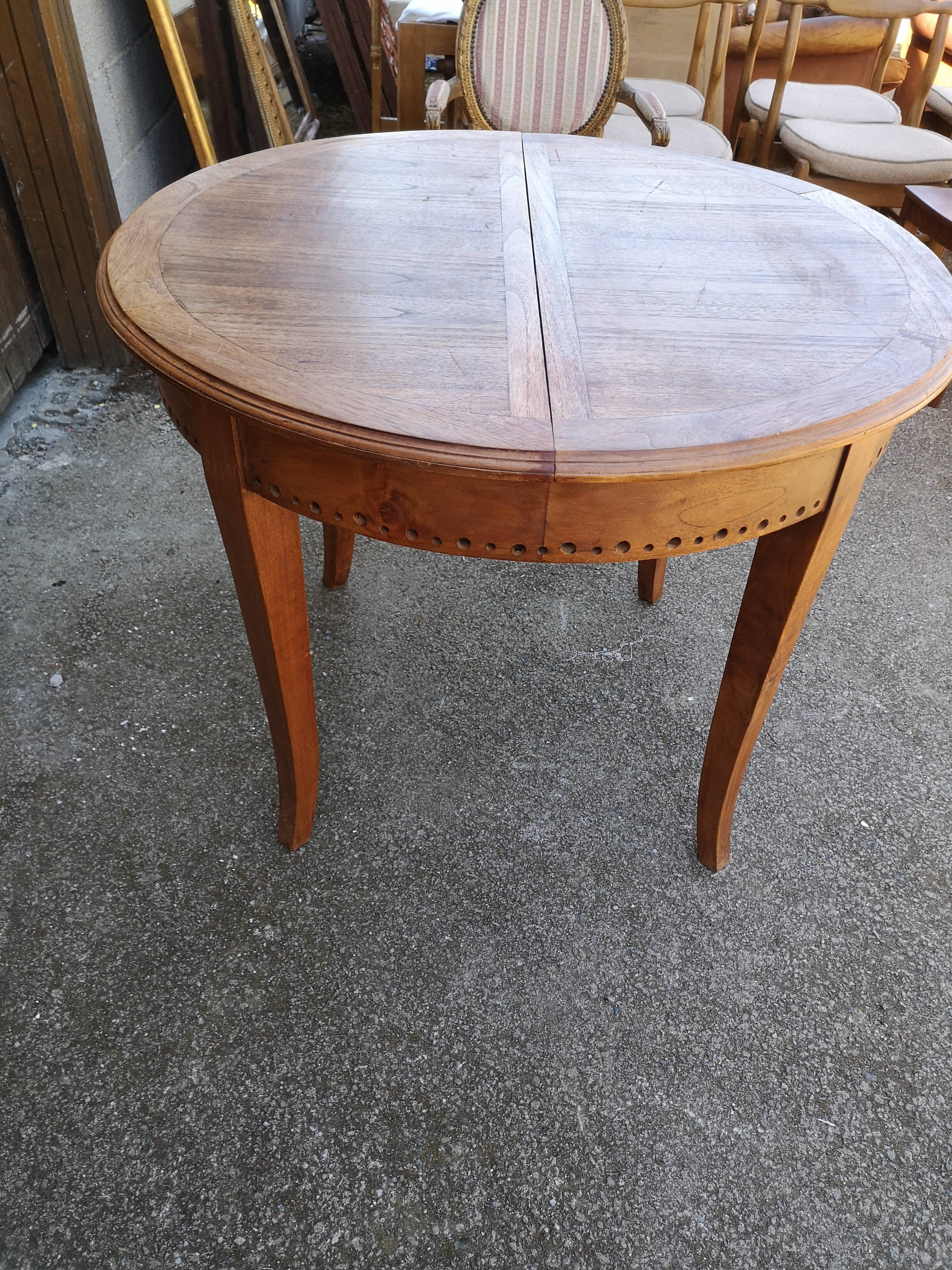 Teak dining table