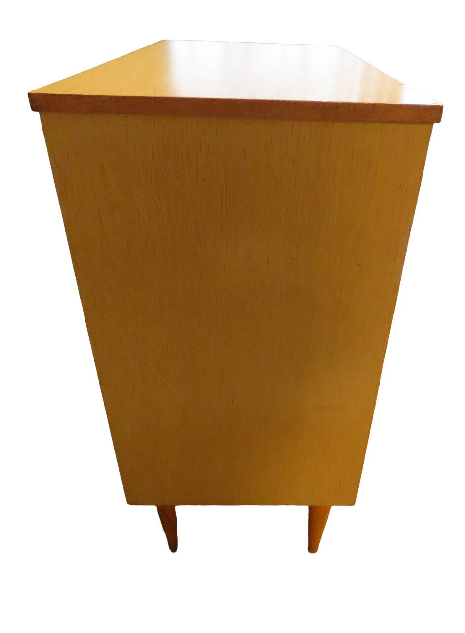 Vintage 4-drawer chest of drawers 1960