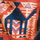 Rare old carpet hanging nomadic Berber kilim, 240 x 190
