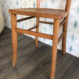 Light wood bistro chair
