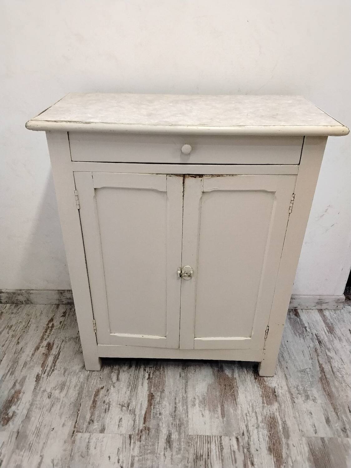 Old wooden Parisian buffet