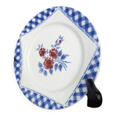 Dessert plate in earthenware K&G Lunéville model Henri