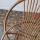 Trio de fauteuils rotin vintage