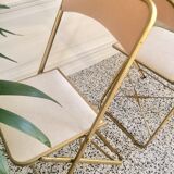 Chairs folding vintage restored