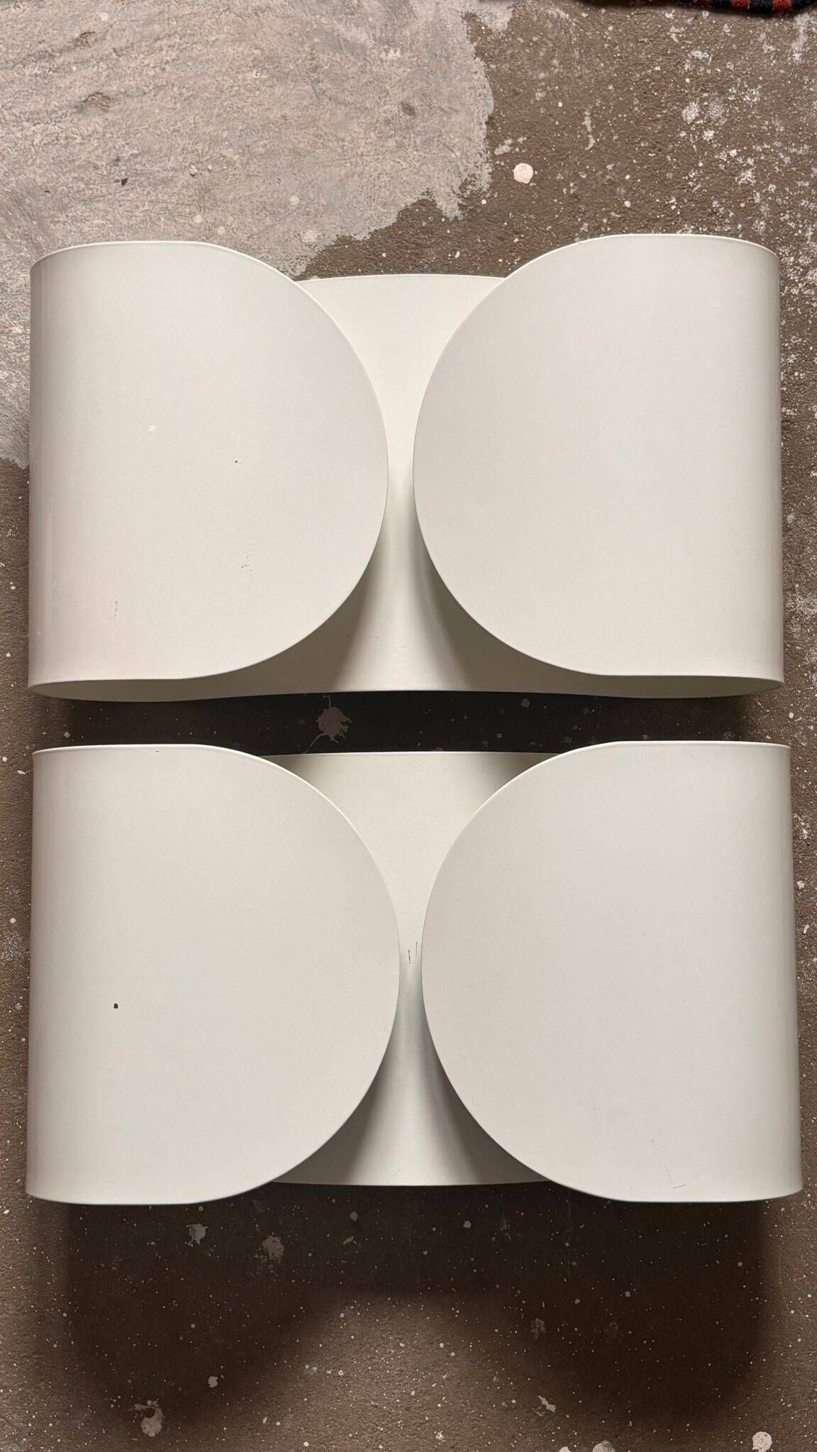 Vintage Wall Lights by Tobia Scarpa for Flos, Set of 2