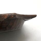 Artisanal wooden dish