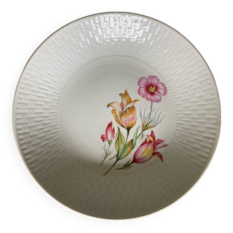 Hollow dish in Luneville Mougins earthenware