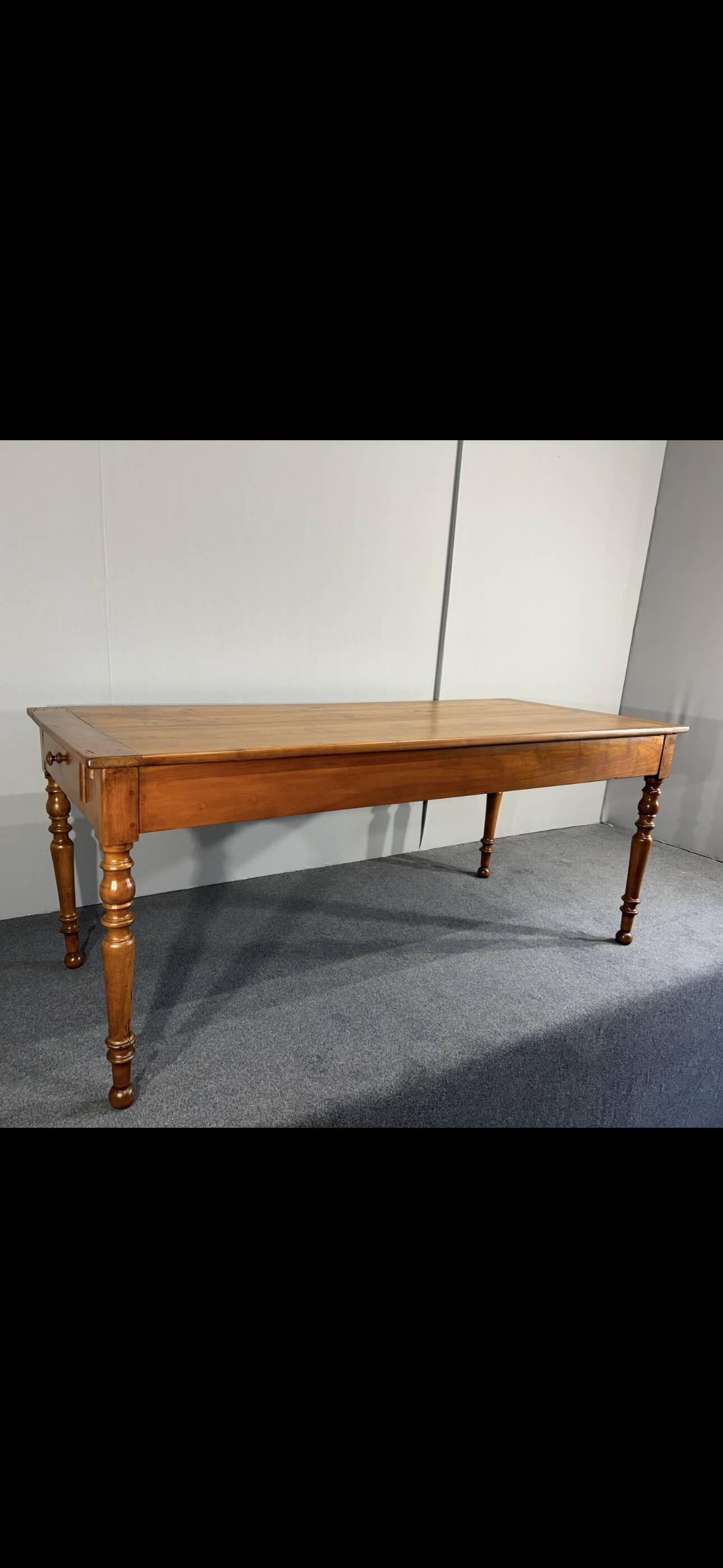 Cherry farmhouse table