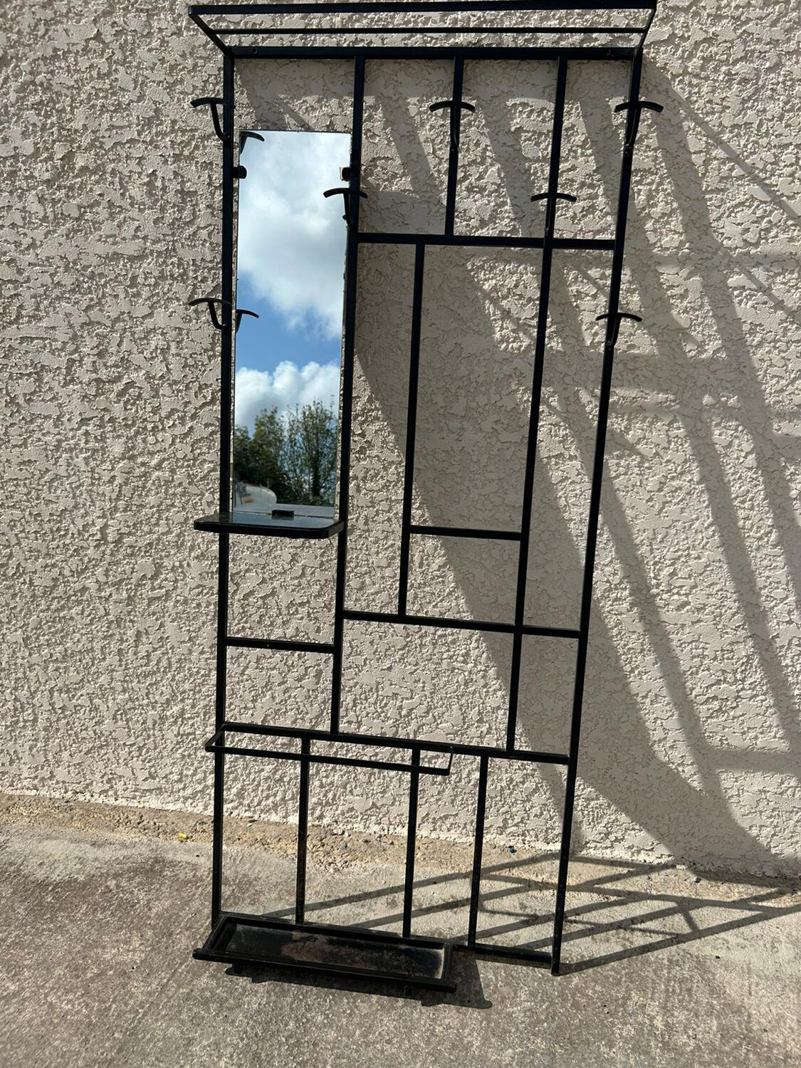 Porte manteau en fer vintage