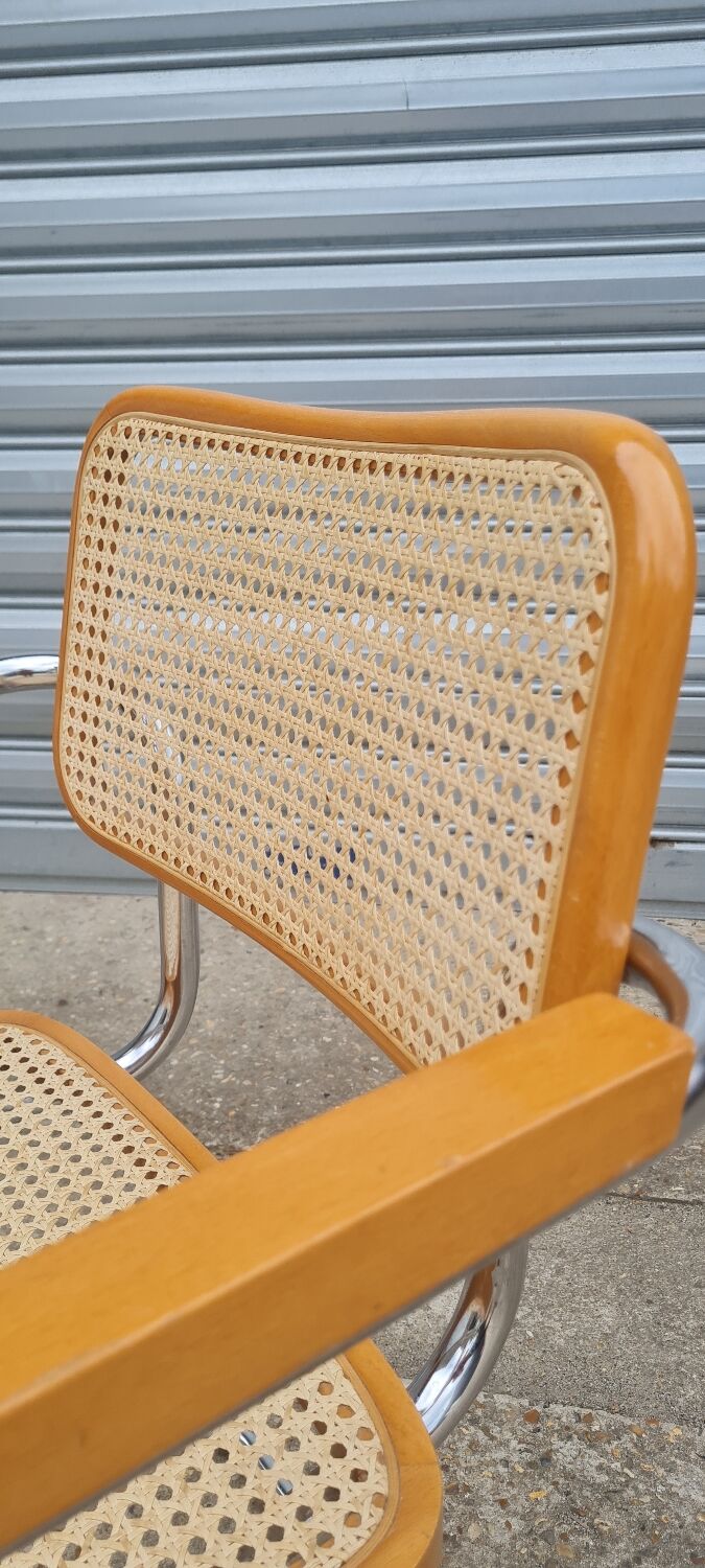 Armchair B64 cesca by marcel Breuer