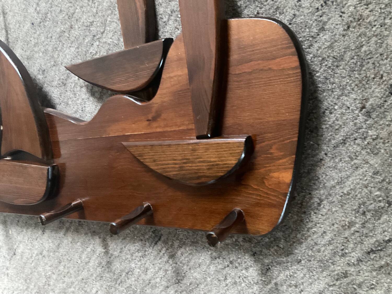 Scandinavian coat rack from the 60s-70s