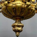 Solid bronze chandelier "Mazarin".