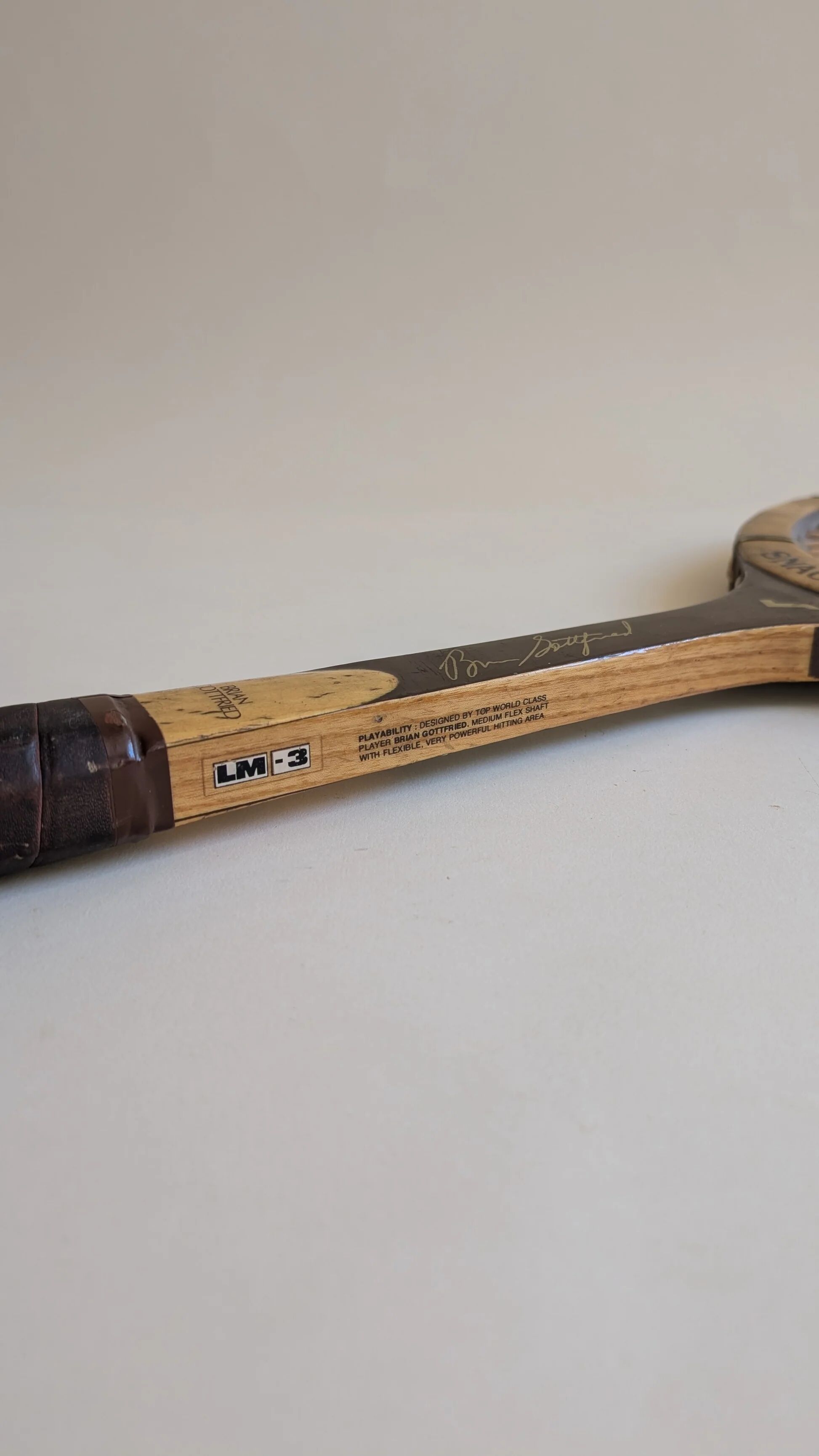 Raquette Snauwaert Brian Gottfried