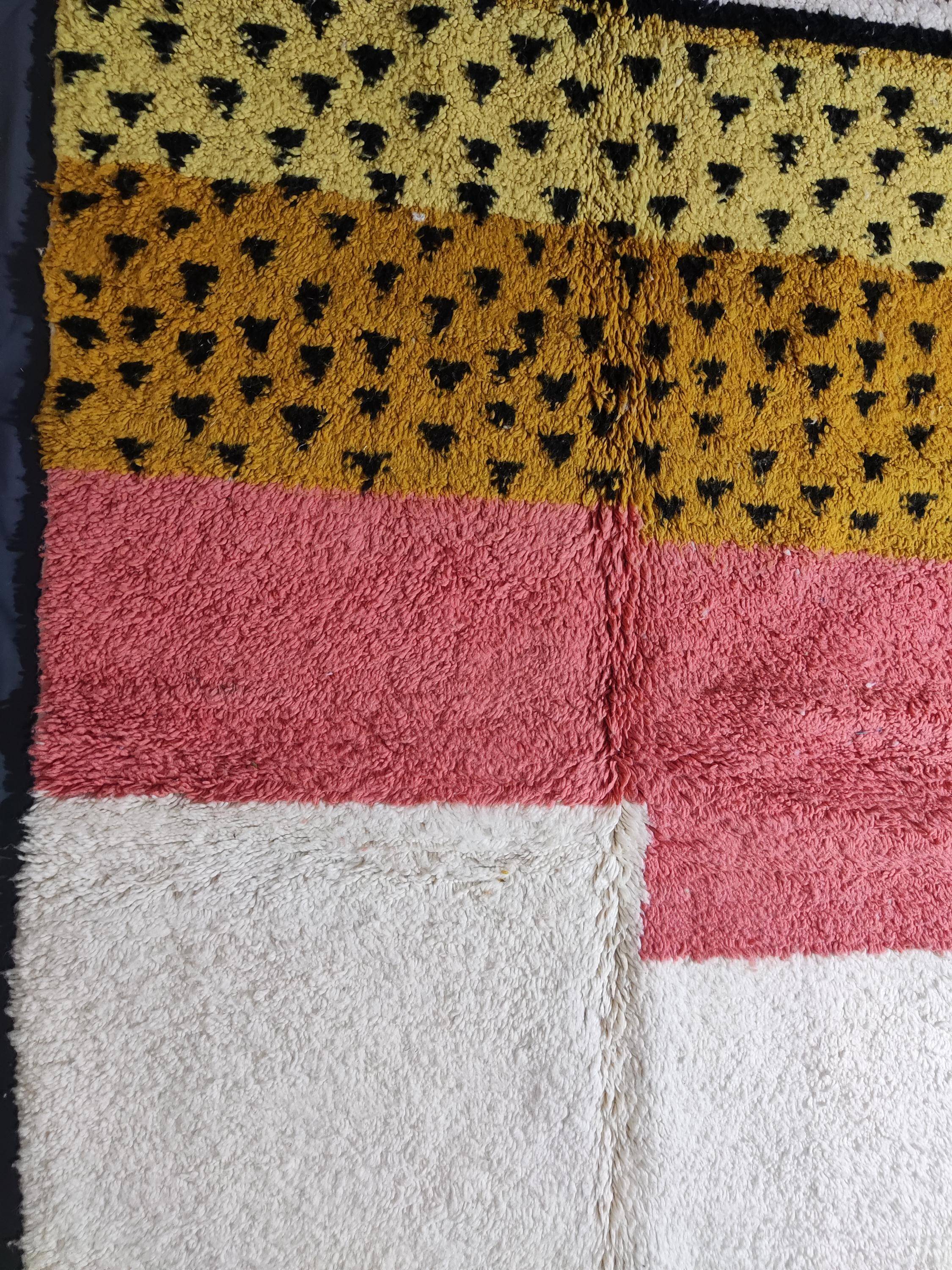Large handmade Berber rug 3 x 2 m