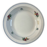 Large hand-painted salad bowl