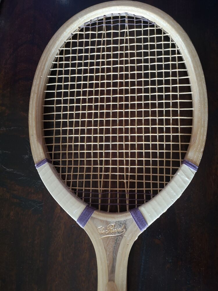 Wooden tennis racket - Brand The Rival - Middle 20th century