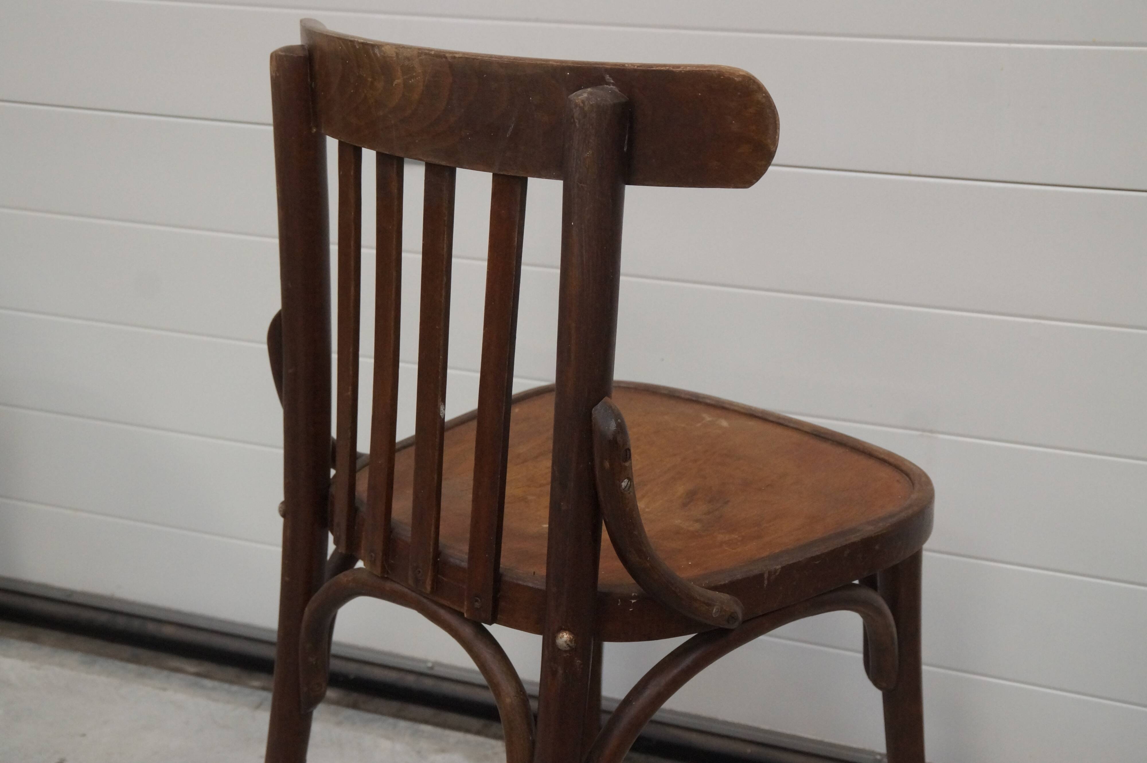 Lot 4 chaises de bistrot