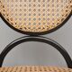 Chairs in bent beech and vienna straw, 1980