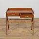 Mid Century Teak and Rattan Console Table by Søren Rasmussen, United Knigdo