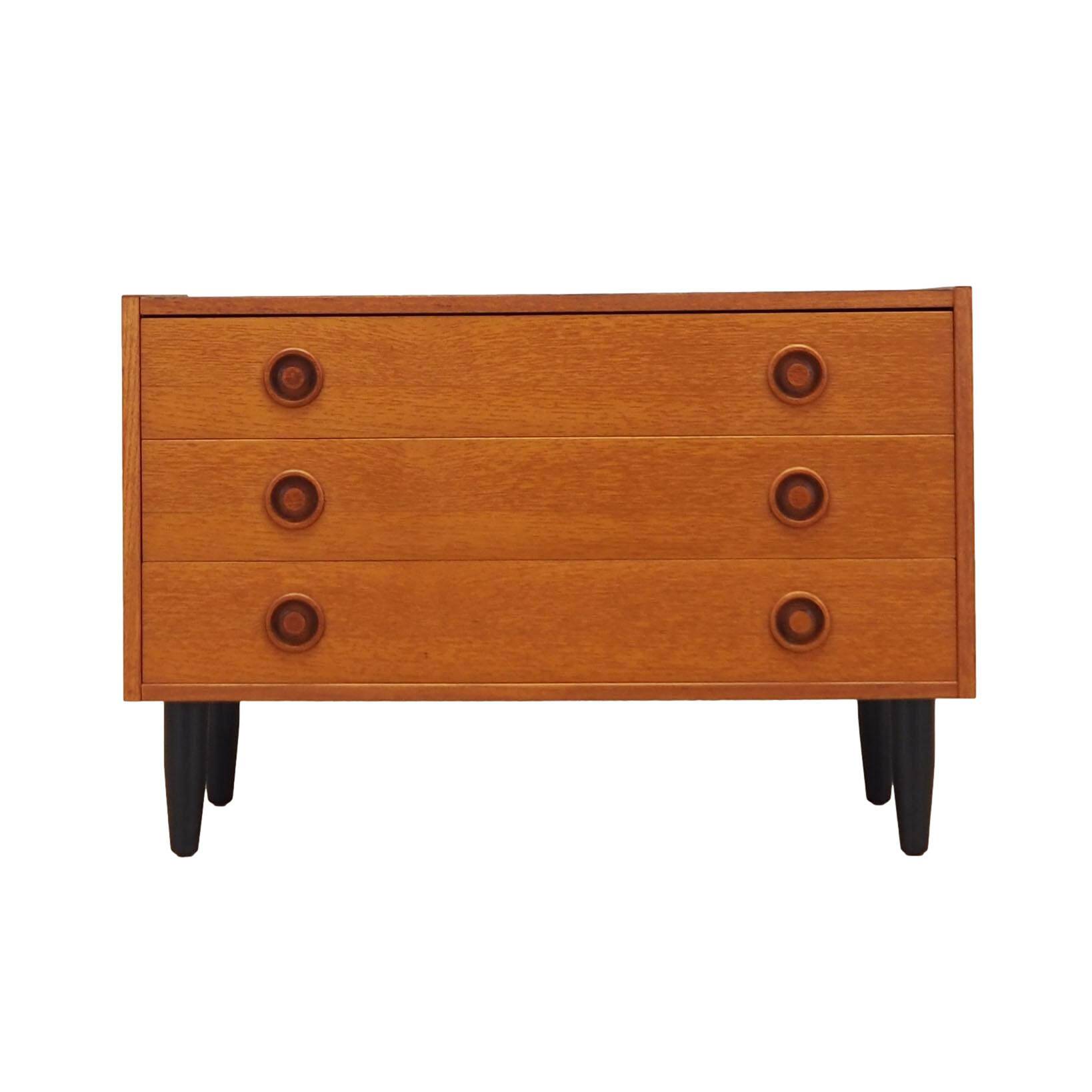 Teak chest of drawers, Danish design, 1970s, production: Denmark