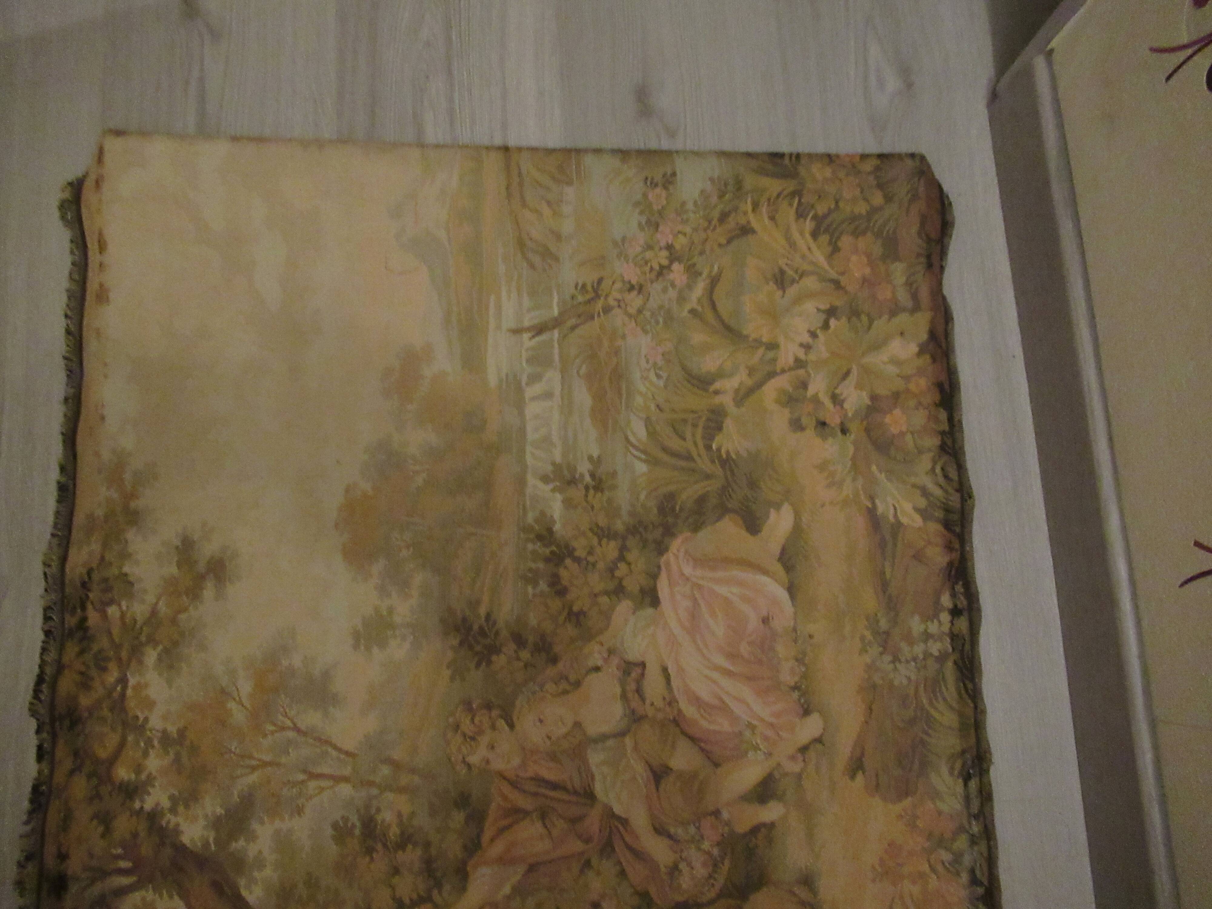 Tapestry numbered 305 / 266974 article 4997 goblin panels manufacture jp paris