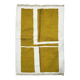 Modern Berber Rug Mustard - 230 x 157 cm