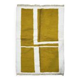Modern Berber Rug Mustard - 230 x 157 cm