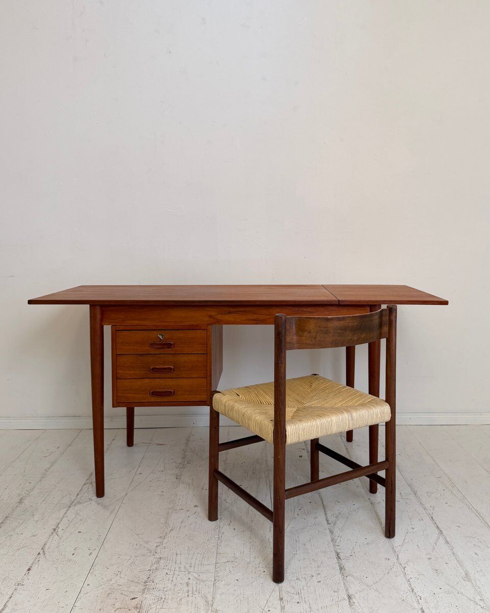 Teak Desk by Arne Vodder, Denmark, 1960s