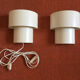 Vintage wall lamps.