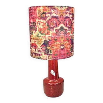 Summer outdoor lamp - upcycled from a mid-century vase