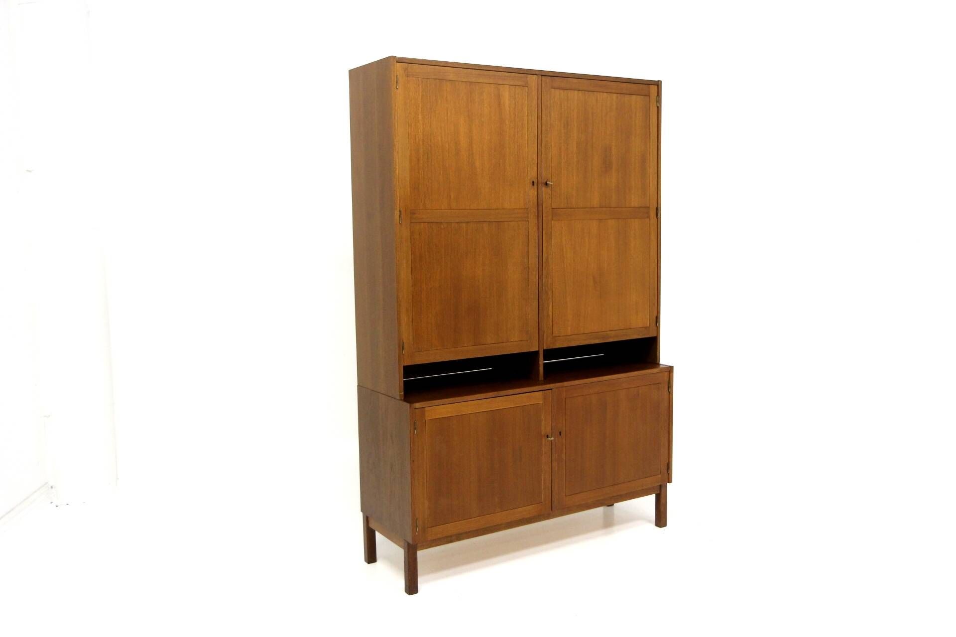 Scandinavian wardrobe "Domi Monté" in teak, Nils Jonsson, Sweden, 1960