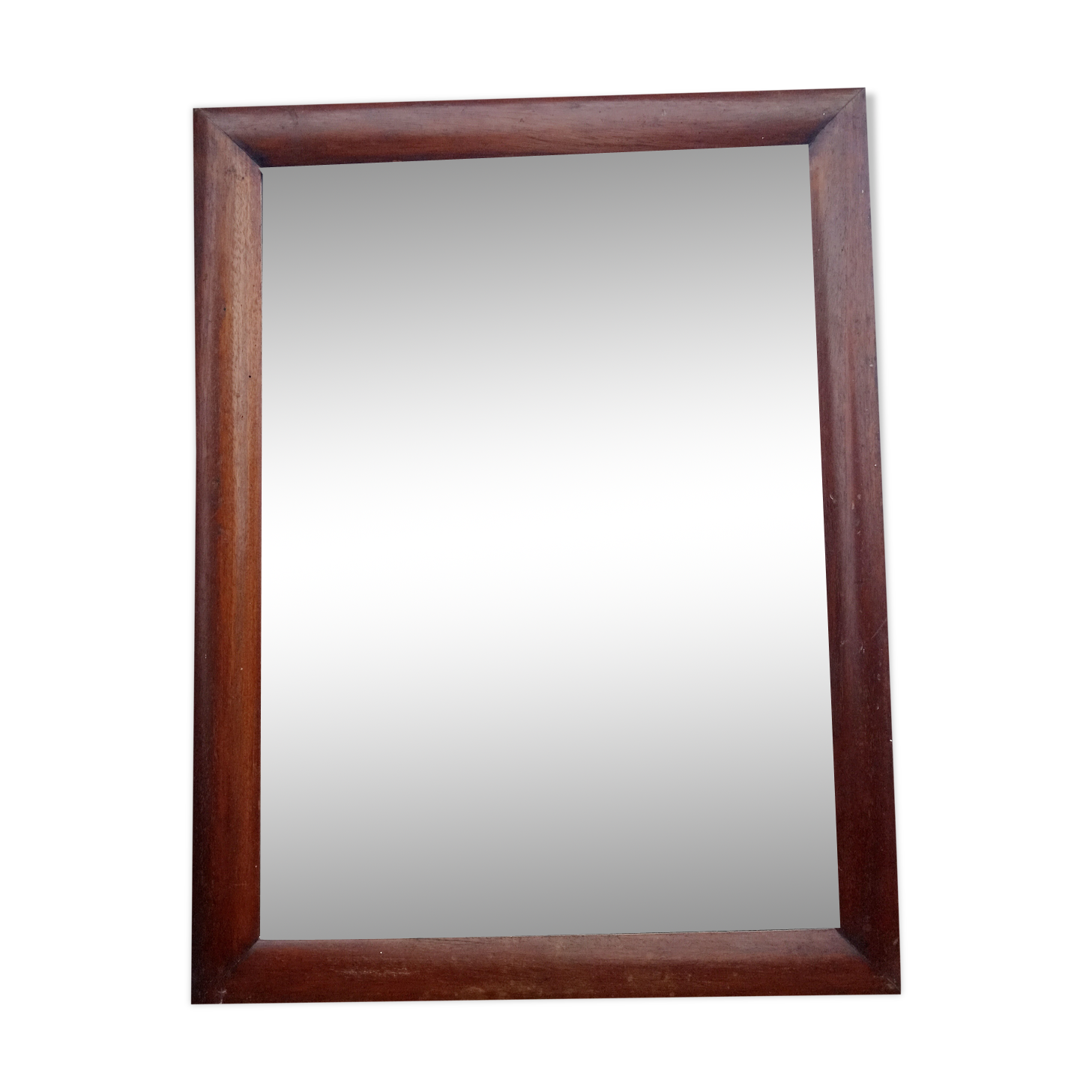 Miroir en bois massif rectangulaire