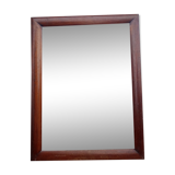 Miroir en bois massif rectangulaire