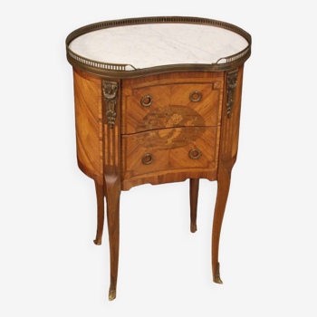 Bedside table in Napoleon III style from the 20th century