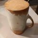 Pitcher/water or milk pot, old, in glazed stoneware