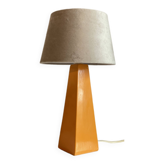 Memphis Ceramic LAMP by LAREC 1980s