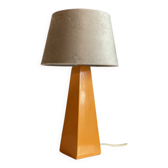 Lampe Céramique Memphis par Larec Années 80