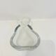 Crystal dish in the shape of a pear – Vannes-le-Châtel, 1970s