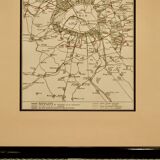 The development of transport in the Paris region 1928