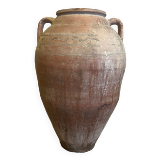 Ancient terracotta jar amphora