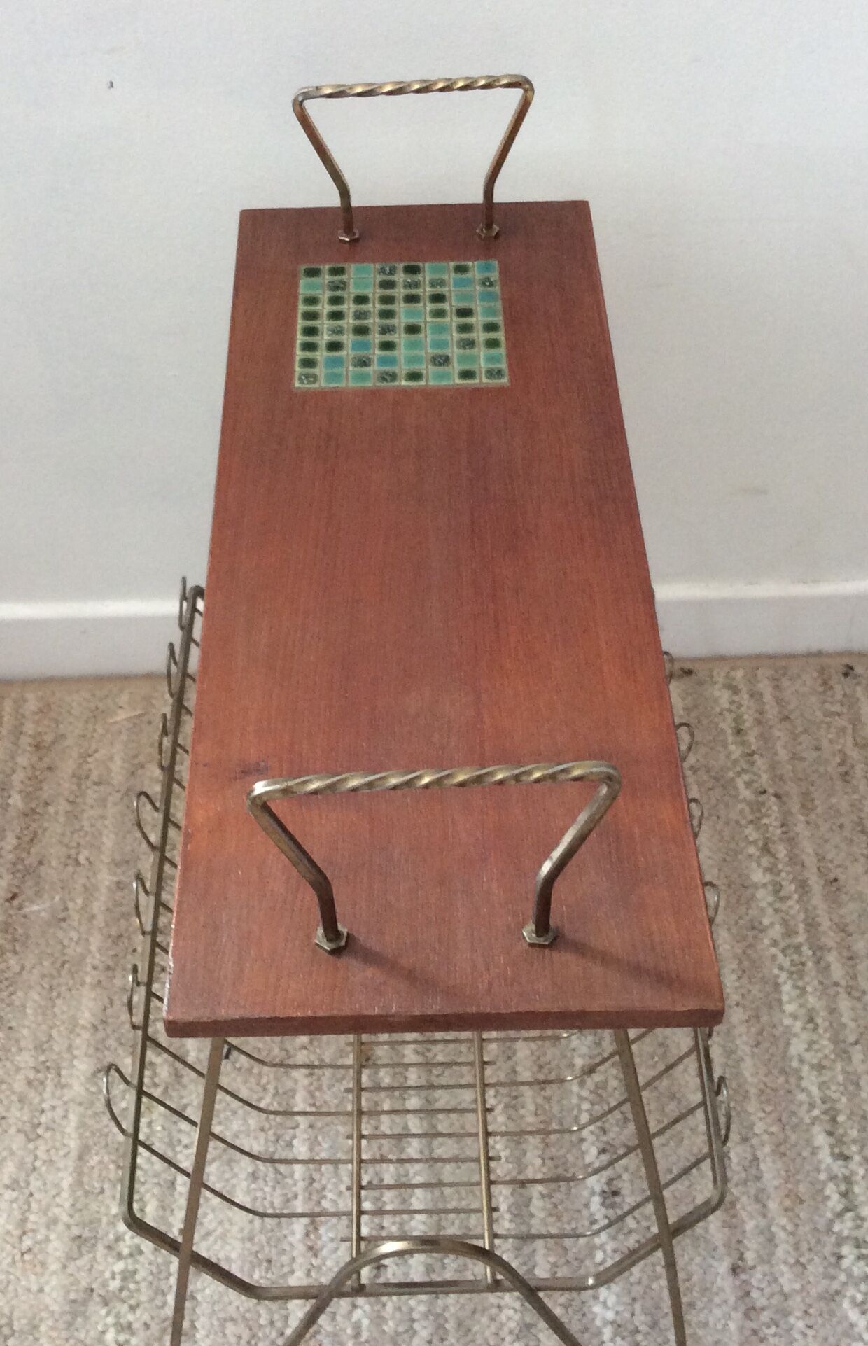 Vintage magazine holders from the 60s-70s