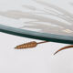 Vintage sheaf of wheat coffee table, 1960s