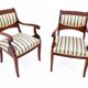 Armchairs, Northern Europe, circa 1890. After renovation.