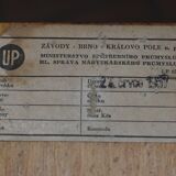 1942s set of bedside tables by Jindrich Halabala, Czechoslovakia