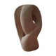 Natural stone sculpture lamp